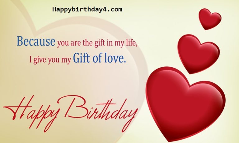 Happy Birthday Wishes for Fiance