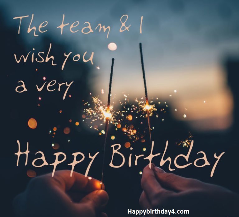 Happy Birthday Wishes for Clients and Customers