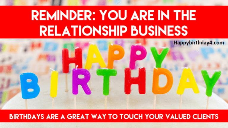 Happy Birthday Wishes for Clients and Customers