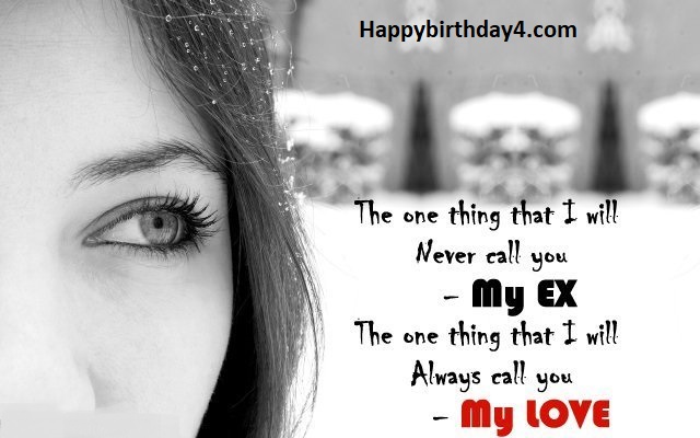 Birthday Wishes For Ex-Boyfriend
