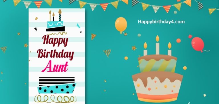 Happy Birthday Aunt
