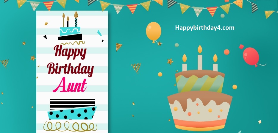 Happy Birthday Aunt