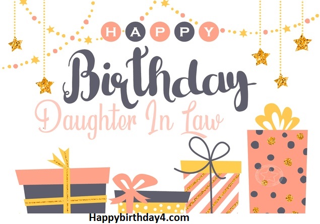 Happy Birthday Daughter-In-Law