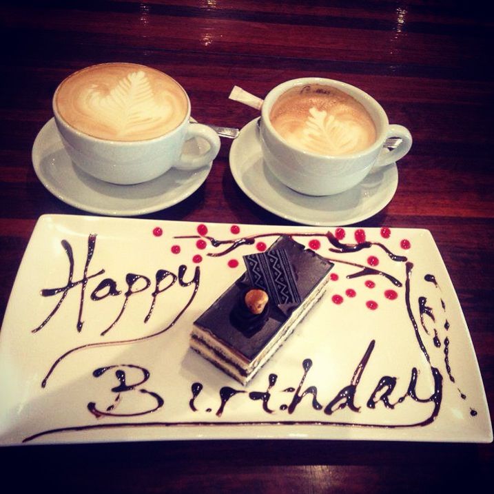 Happy Birthday Wishes With Coffee
