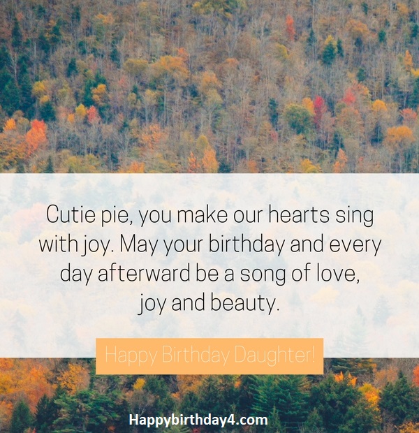 Birthday Wishes For Daughters