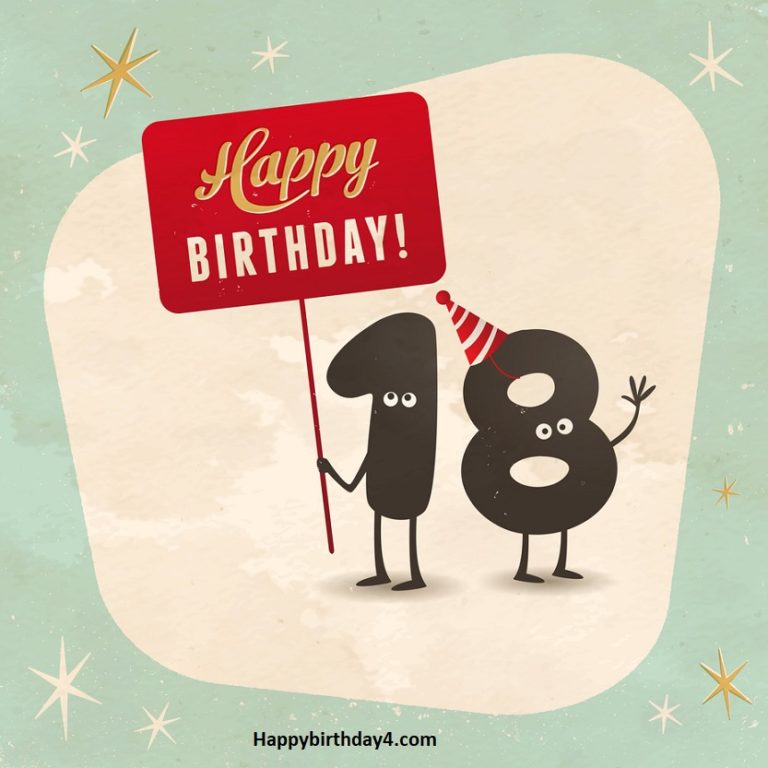 Birthday Wishes for 18 years Old