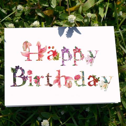 Happy Birthday Flowers