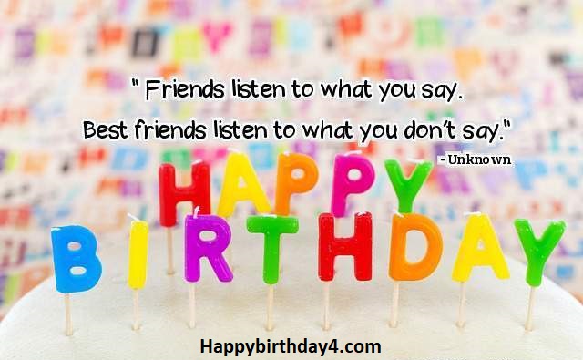 Birthday Wishes for Best Friend