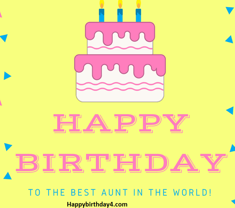 Happy Birthday Aunt